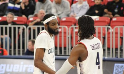 Robert Morris basketball Josh Omojafo and Amarion Dickerson