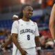 Robert Morris guard Kam Woods during a game against Green Bay on Feb. 21, 2025 -- RMU Athletics