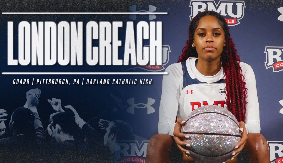 Robert Morris commit London Creach -- RMU Athletics