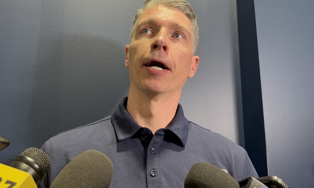 Robert Morris HC Andy Toole following team earning 15-seed in NCAA Tournament