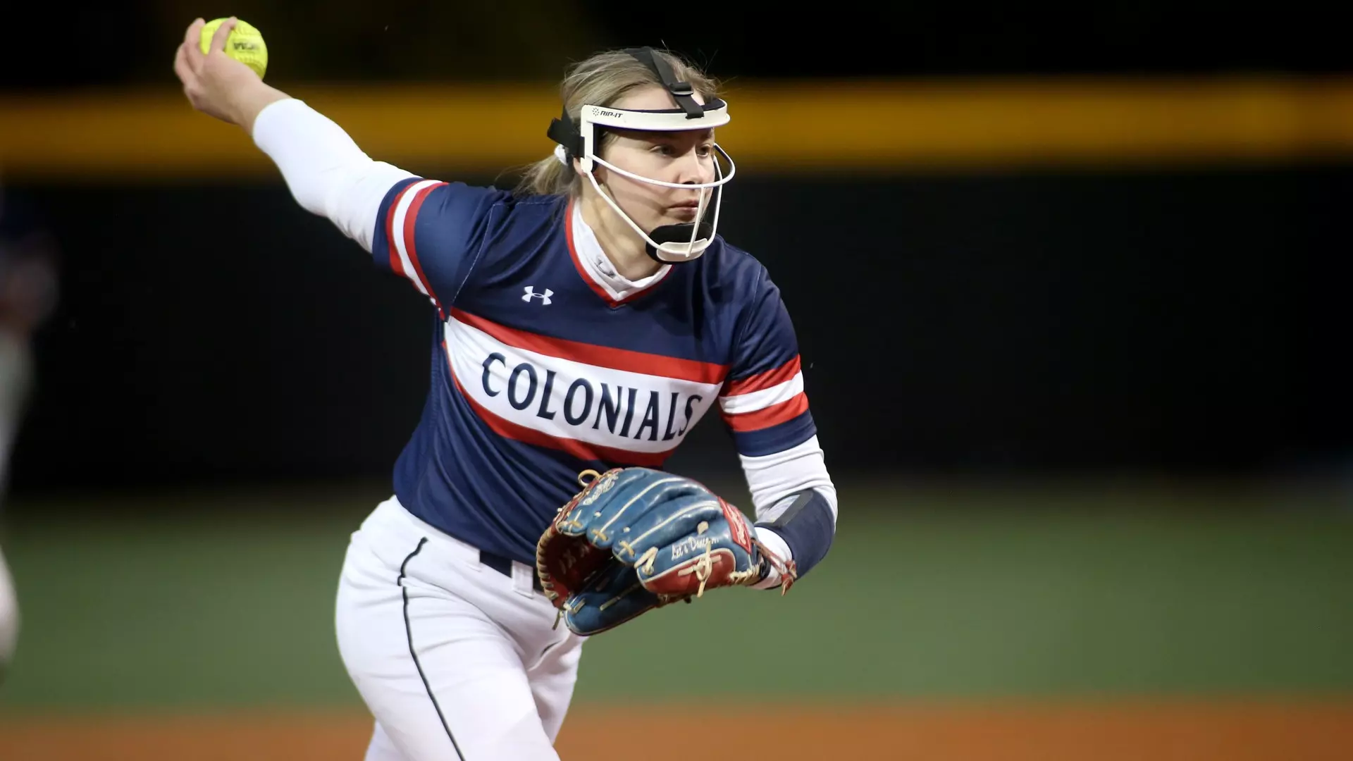 Robert Morris pitcher Madison DeVault -- RMU Athletics