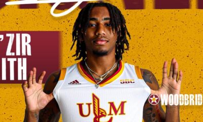Robert Morris commit, former ULM guard Ta'Zir Smith -- ULM Athletics