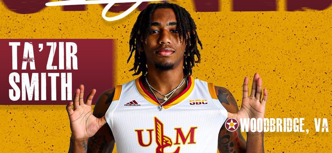 Robert Morris commit, former ULM guard Ta'Zir Smith -- ULM Athletics
