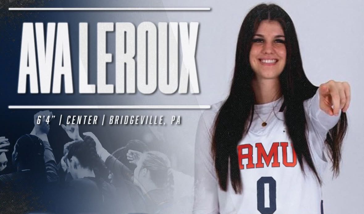 Robert Morris transfer addition Ava Leroux -- RMU Athletics