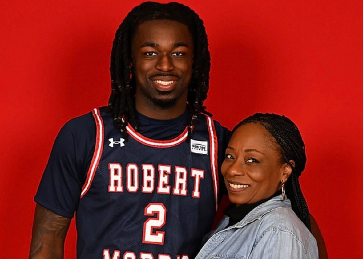 Robert Morris commit, former Clarion guard Cam Kearney -- RMU Athletics