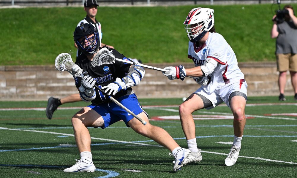 Robert Morris Men’s Lacrosse vs. Air Force in the NCAA Tournament at Joe Walton Stadium on May 7, 2025.