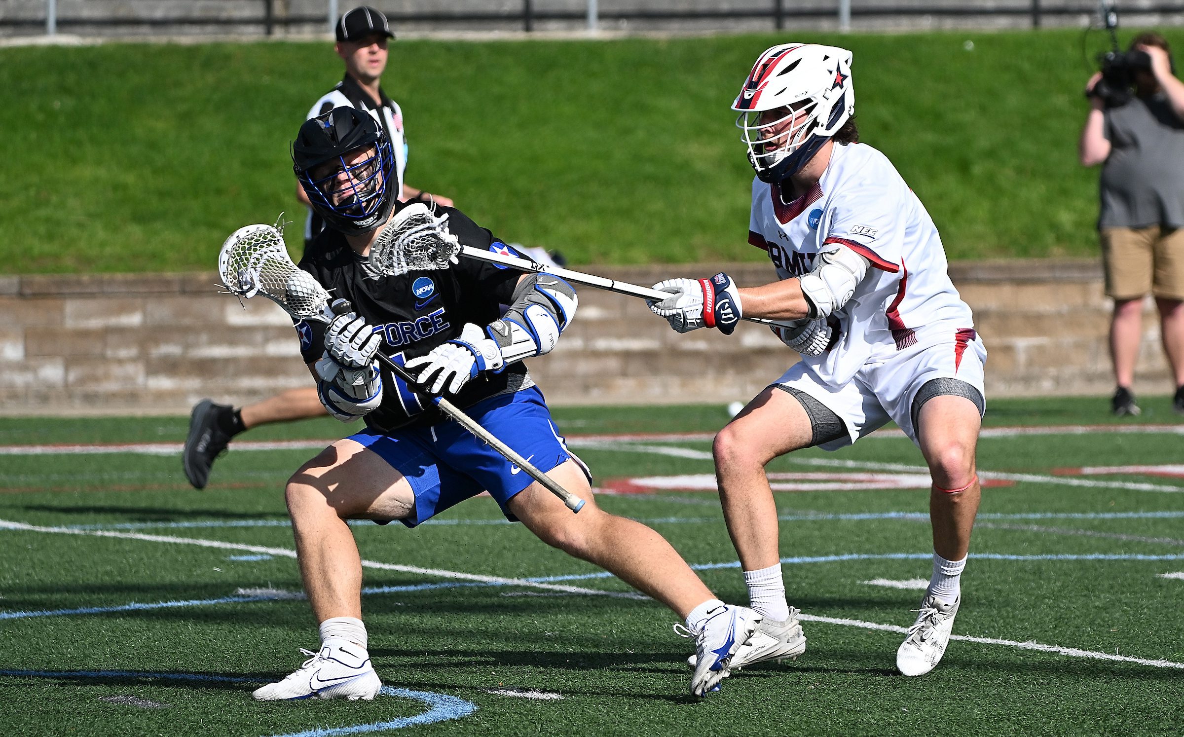 Robert Morris Men’s Lacrosse vs. Air Force in the NCAA Tournament at Joe Walton Stadium on May 7, 2025.