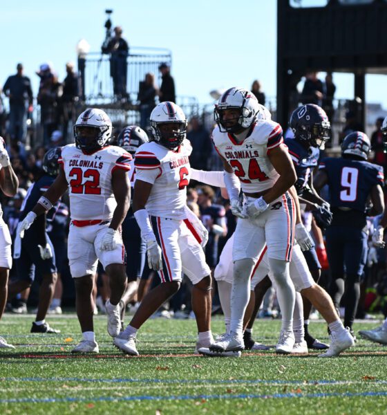 Robert Morris football against Duquesne during the 2024 season -- RMU Athletics