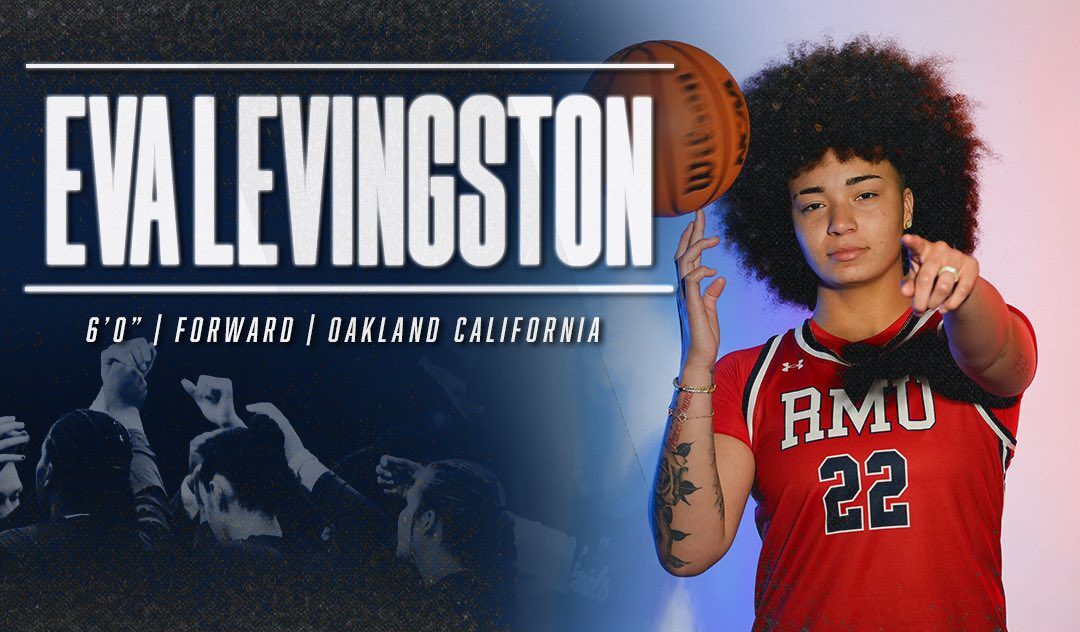 Robert Morris signee, Cal State Fullerton transfer Eva Levingston -- RMU Athletics