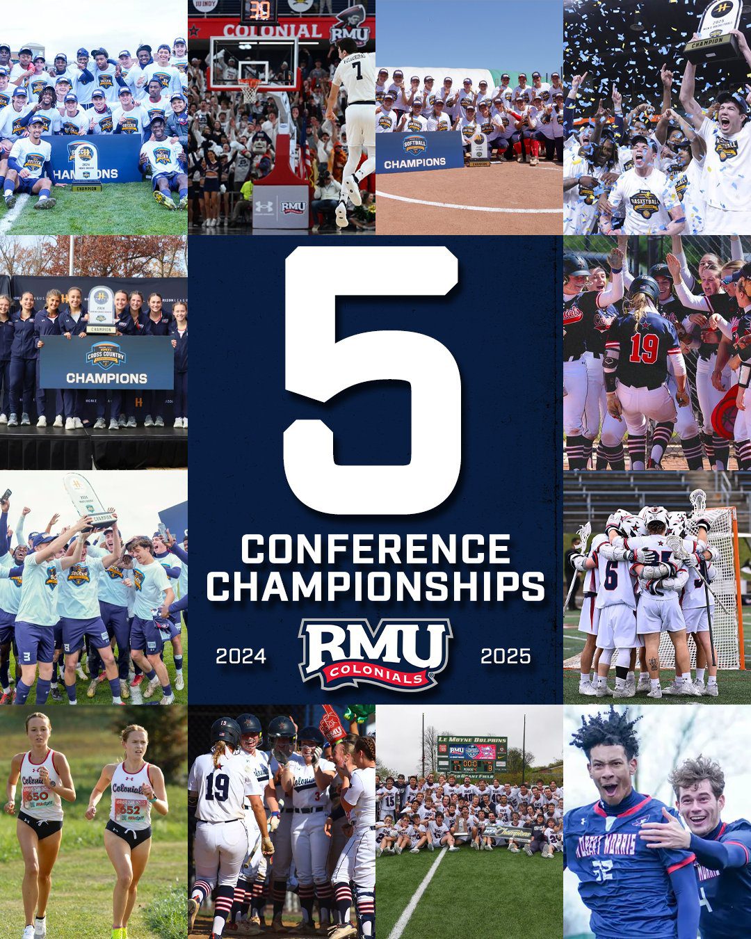 Robert Morris Athletic Achievements during the 2024-25 season -- RMU Athletics