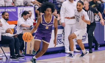 Western Carolina guard Brandon Morgan during the 2024-25 season -- WCU Athletics