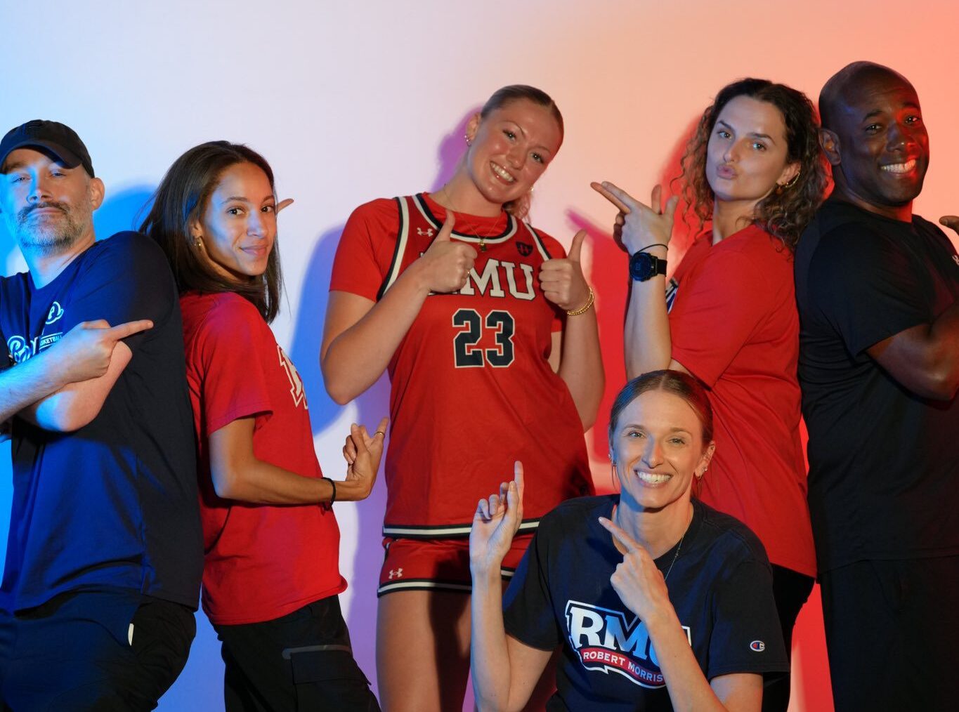 Robert Morris women's basketball Class of 2026 target Molly Sisson on her official visit -- Courtesy of Molly Sisson