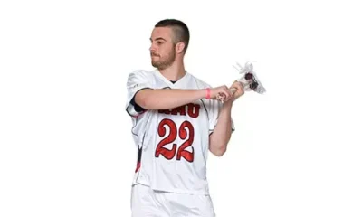 Former Robert Morris lacrosse player JonPatrik Kealey -- RMU Athletics