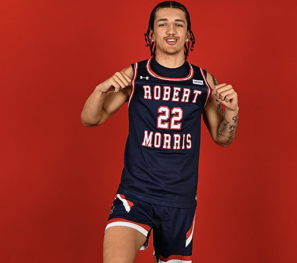 Robert Morris forward DeSean Goode -- Courtesy of DeSean Goode