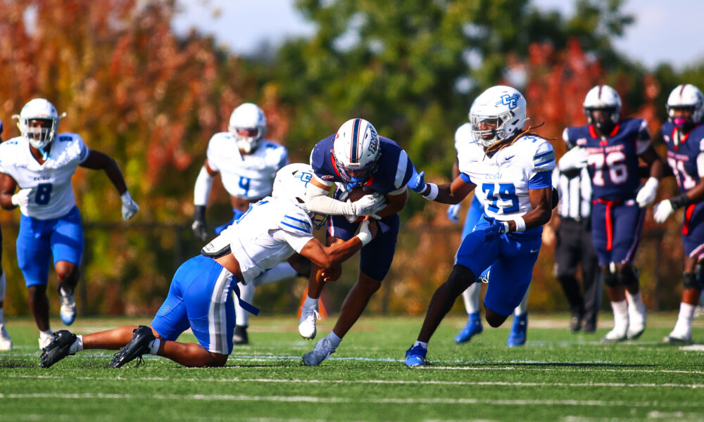 Robert Morris against Central Connecticut State on Oct. 11, 2025 -- RMU Athletics