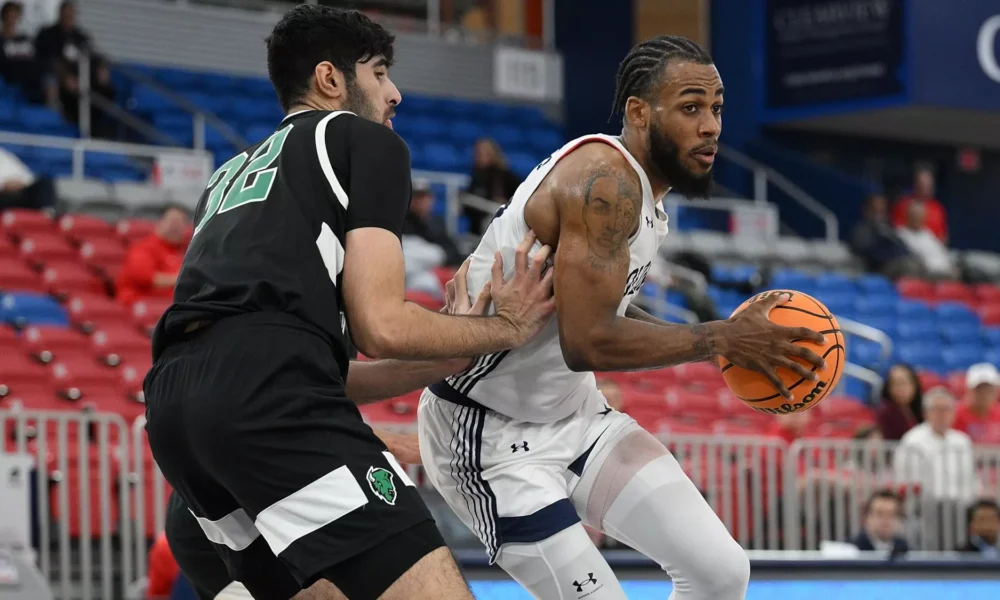 Former Robert Morris forward Markeese Hastings -- RMU Athletics