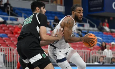 Former Robert Morris forward Markeese Hastings -- RMU Athletics