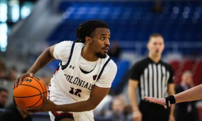 Robert Morris guard Darius Livingston -- RMU Athletics