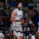 Robert Morris guard Ryan Prather Jr. during the semifinal loss to Detroit Mercy at the Corteva Coliseum on March 9, 2026 -- Ed Thompson // PSN