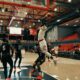 Robert Morris commit Jalik Dunkley rises up for a dunk during the 2025-26 season while at Nicholls State -- Photo courtesy of Dunkley's Instagram